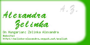 alexandra zelinka business card